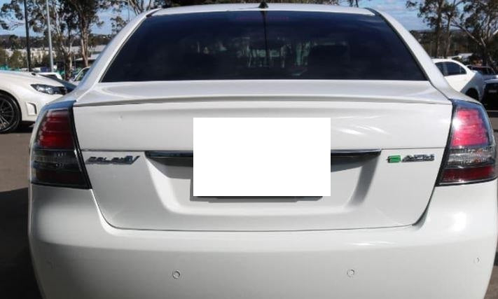 PAINTED FORD FALCON FGX G6E TURBO BOOT LIP SPOILER  - WINTER WHITE