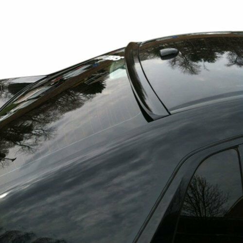 PAINTED REAR WINDOW SPOILER for BMW E46 SEDAN COUPE  - GLOSS BLACK