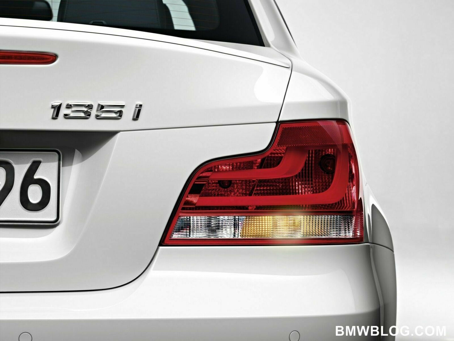 Boot Lip Spoiler for BMW 1-Series E82 M3 2007 - 2012 Painted