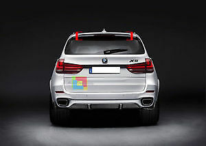 Rear Spoiler for BMW X5 F15 REAR SPOILER ON THE ROOF FOR AN AERODYNAMIC LOOK - MATTE BLACK