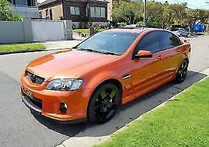 PAINTED HOLDEN CALAIS V VE REAR BOOT SPOILER - Ignition Orange (341N)