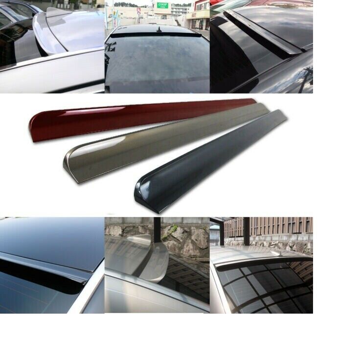 PAINTED REAR WINDOW SPOILER FITS to HOLDEN COMMODORE SS VY SEDAN - GLOSS BLACK