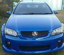 PAINTED HOLDEN  VE SS SEDAN  REAR WINDOW SPOILER  - Voodoo Blue Met  (608R)