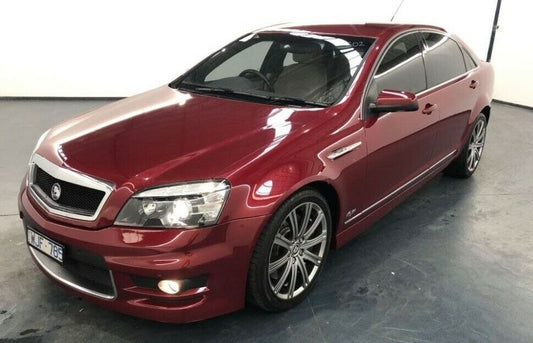 PAINTED HOLDEN  VE SS SEDAN  REAR BOOT SPOILER  - Sport Red  (352N  )