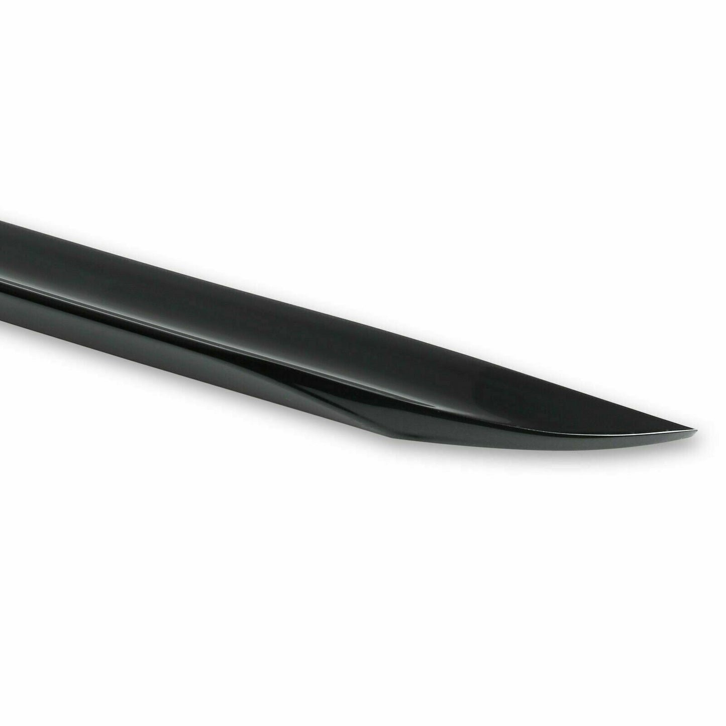 PAINTED S STYLE TRUNK LIP SPOILER FOR BMW 3 SERIES F30  2012-2018 - BLACK (475)