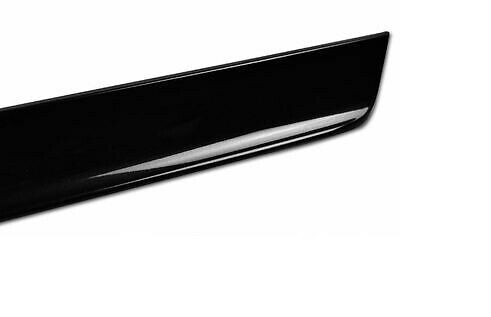 PAINTED Mercedes Benz W211 2002-2008 Sport Boot Lip Spoiler-Color Code 040 Black