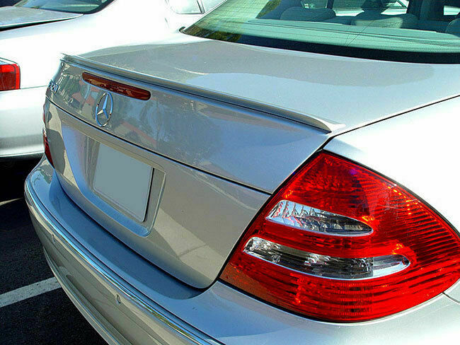 PAINTED TRUNK LIP SPOILER for MERCEDES-BENZ C200 4 doors 2007 -14 - SILVER #775