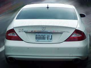 Boot Lip Spoiler for Mercededes Benz Unpainted