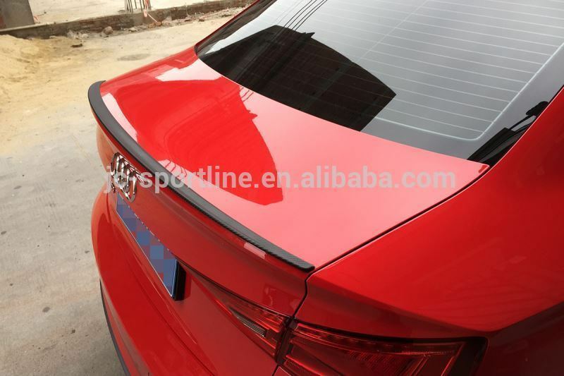 Boot Lip Spoiler forAudi A3 S3 8V 4WD Painted