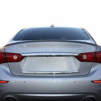 Boot Lip Spoiler for Mercedes Benz E-Class W211 2002 - 2009 Painted